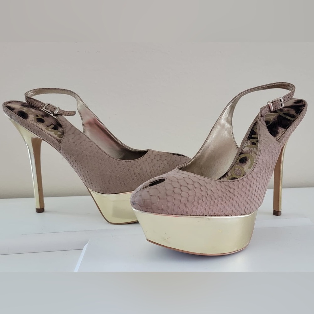 Sam Edelman Nude Heels